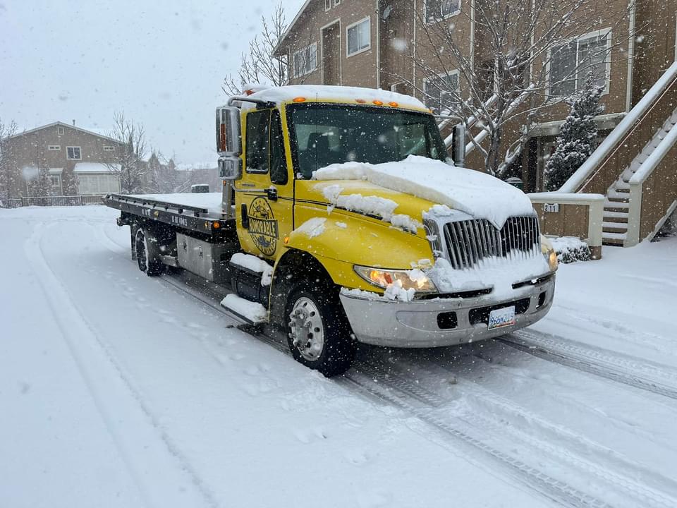 Snowy Truck